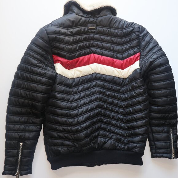 Sportier 1957 Men's Black Puffer Style Quilted Jacket Size Large - Picture 2 of 3